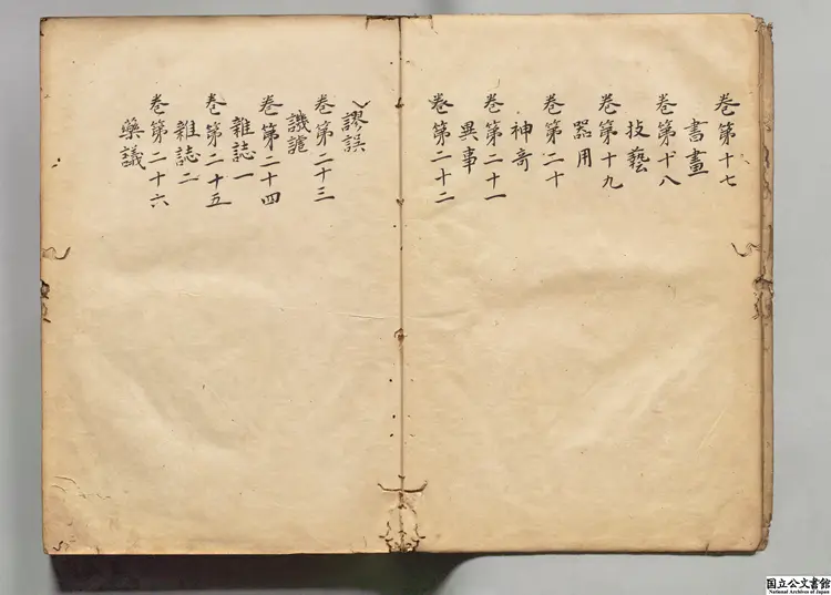 筆談 著者沈括(宋)江戸初写本 筆談 著者沈括(宋)江戸初写本