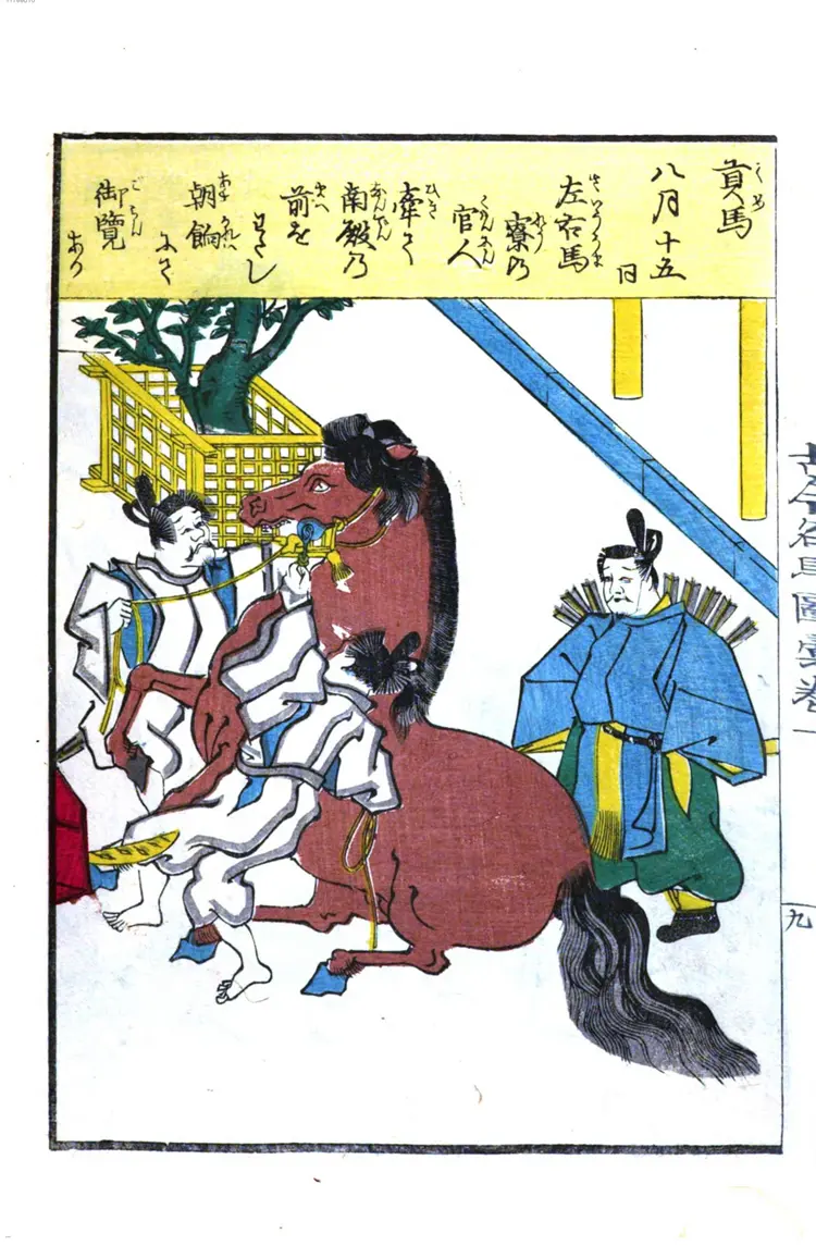 古今名马图汇. 1