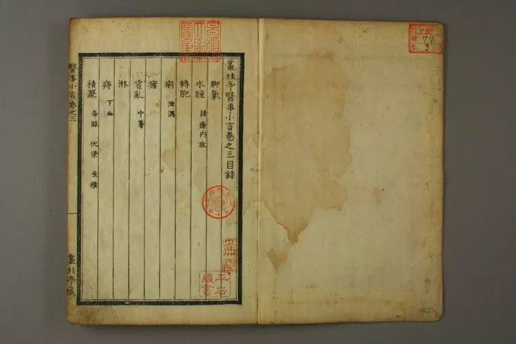 丛桂亭医事小言卷三