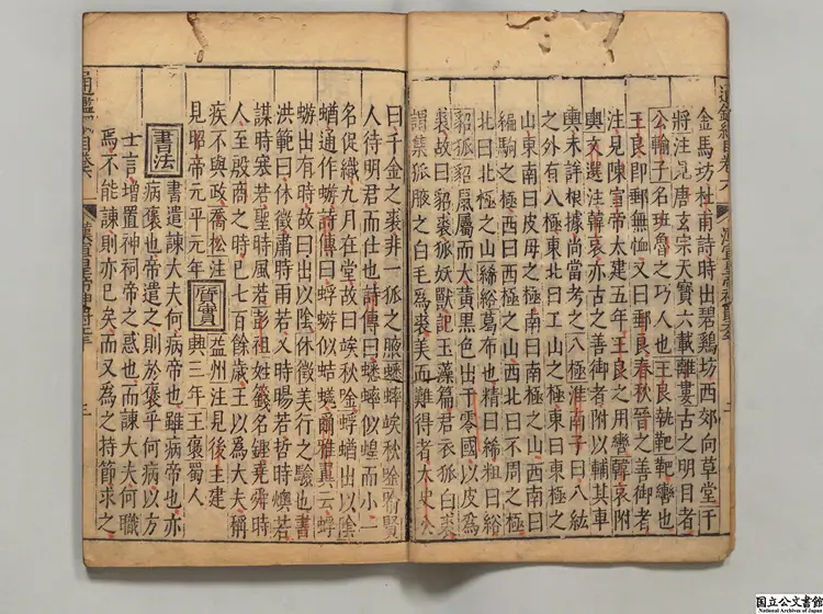 資治通鑑綱目 著者朱熹(宋)明刊本 資治通鑑綱目 著者朱熹(宋)明刊本