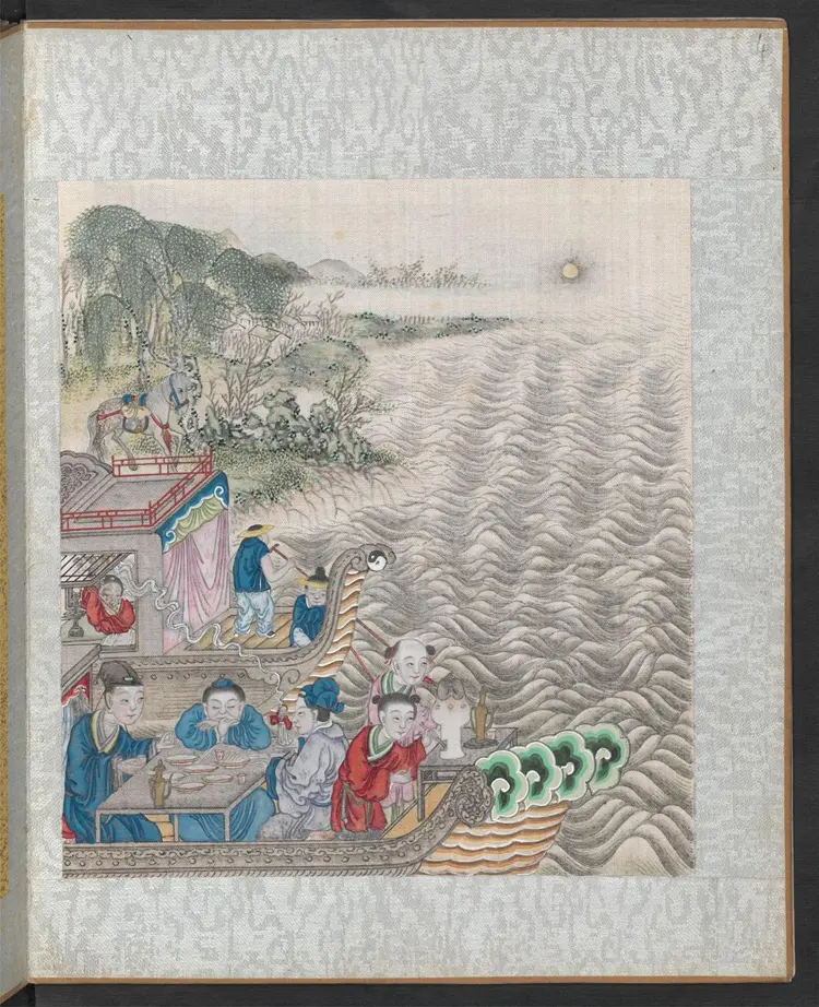 聊斋全图.第48册.清代绘本.奥地利国家图书馆藏 聊斋全图.第48册.清代绘本.奥地利国家图书馆藏