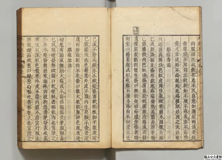 新刊外科正宗 著者陳実功(明)寛政03年刊本 新刊外科正宗 著者陳実功(明)寛政03年刊本