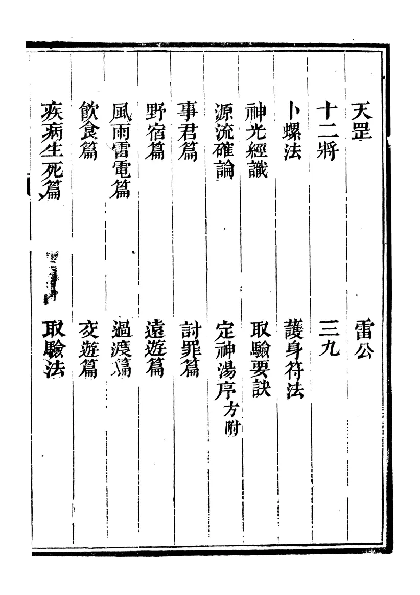 清隐山房丛书《奇门遁甲元机》