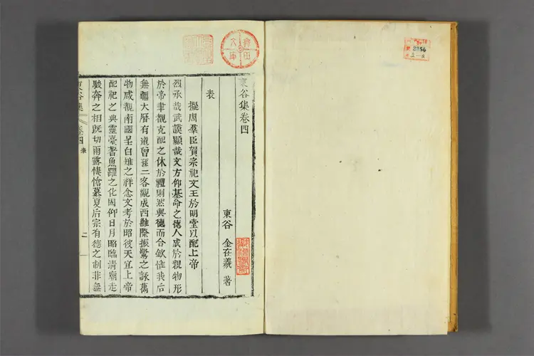 東谷集 卷1-5  金在羲著