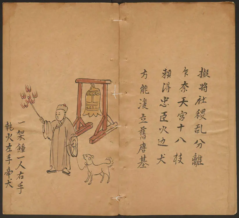 《推背图》刘伯温彩绘钞本