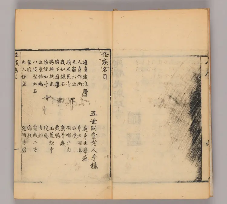 怪疾奇方.五世同堂老人手録.嘉慶六年夏鐫.古愚山房藏板145页 怪疾奇方.五世同堂老人手録.嘉慶六年夏鐫.古愚山房藏板145页