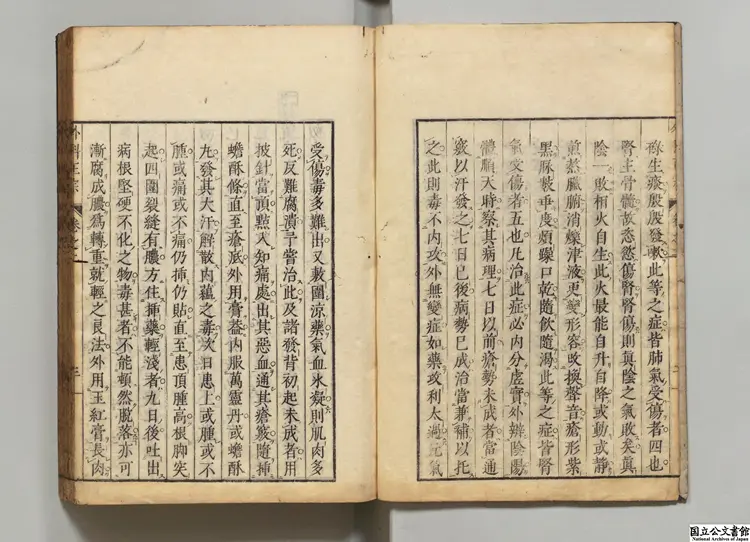 新刊外科正宗 著者陳実功(明)寛政03年刊本 新刊外科正宗 著者陳実功(明)寛政03年刊本