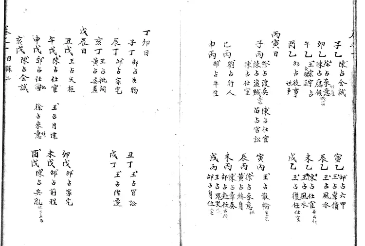 精抄历代六壬占验汇选 精抄历代六壬占验汇选