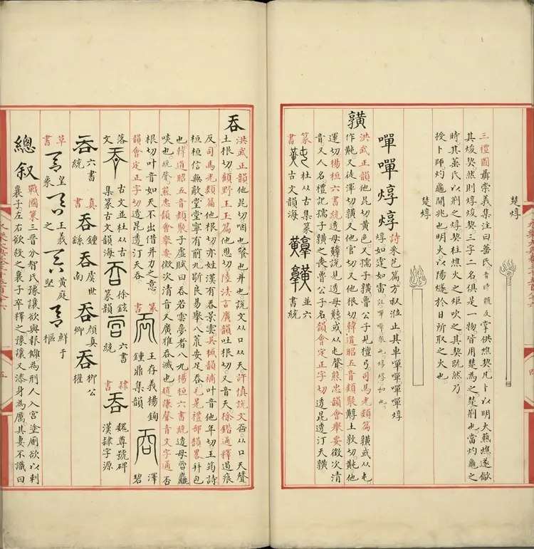 《永乐大典》卷3586至3587屯字明嘉靖隆庆间内府重写本