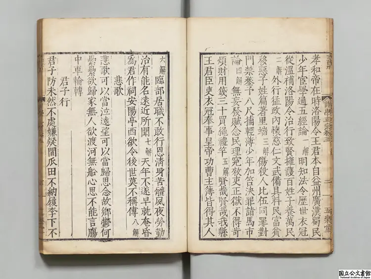 詩学正宗 編者浦南金（明）明嘉靖37年刊本（序刊）0229