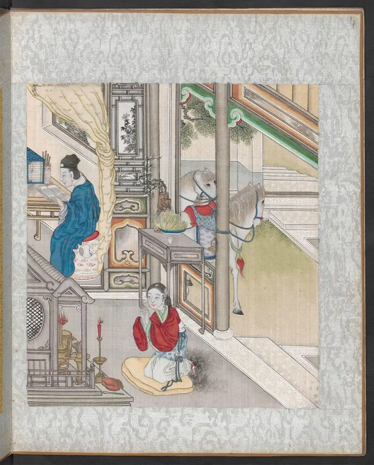 聊斋全图.第60册.清代绘本.奥地利国家图书馆藏