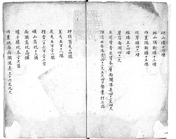 347 正藍旗兵房做法不分卷　清鈔本