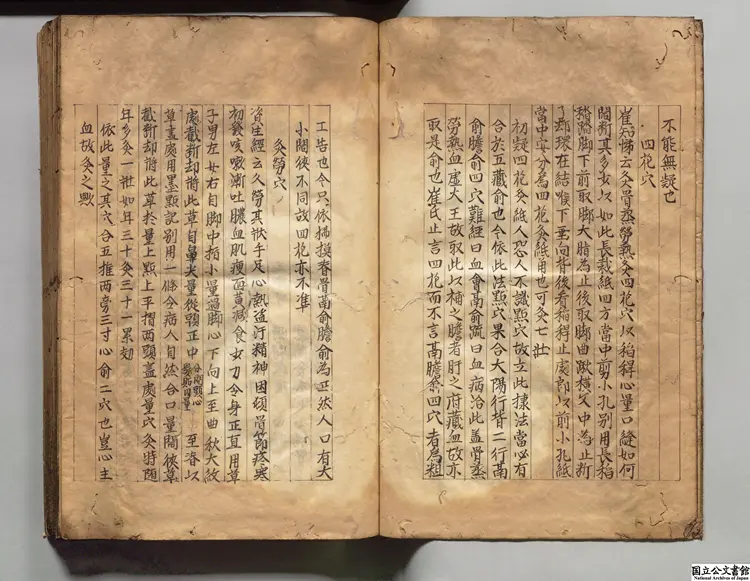 鍼灸聚英 著者高武(明)江戸初写本 鍼灸聚英 著者高武(明)江戸初写本