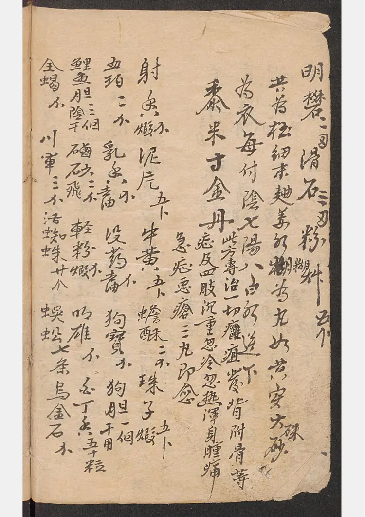 医方集抄录 医方集抄录