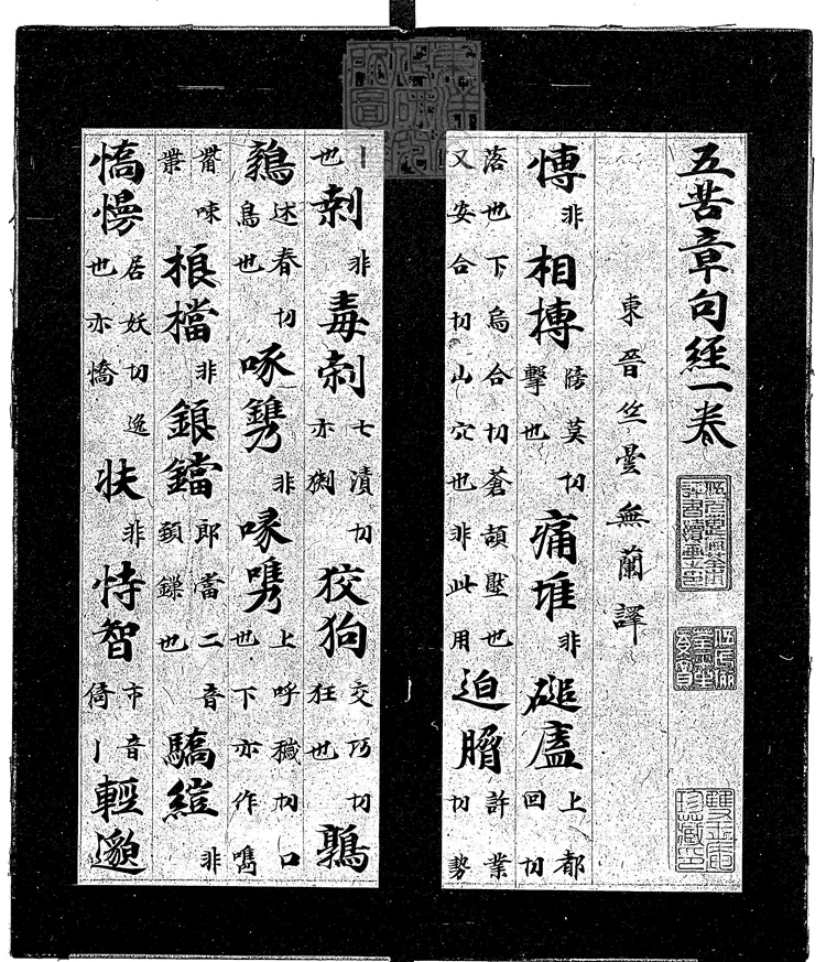 512 琉璃王經音義一卷　唐鈔本