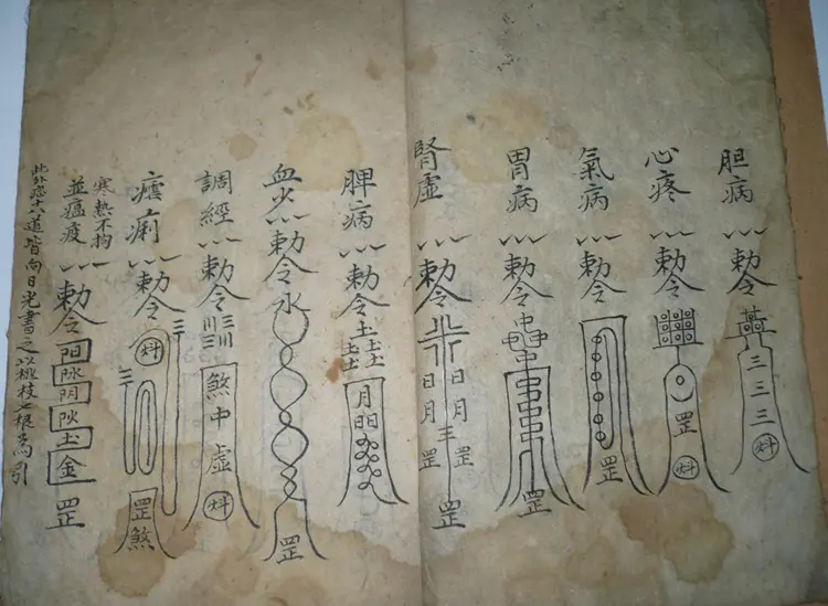 祝由治百病神符