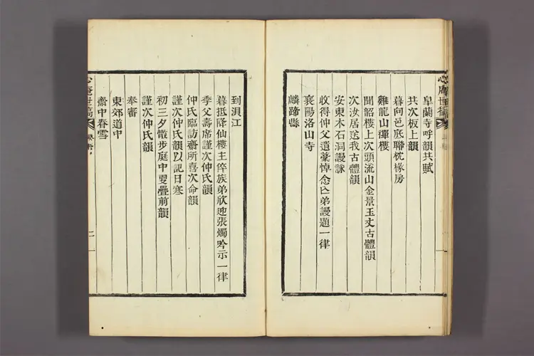 心菴世稿  金仲寛 編