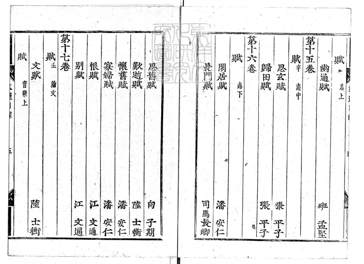 562 文選六十卷　寬永二年活字印本