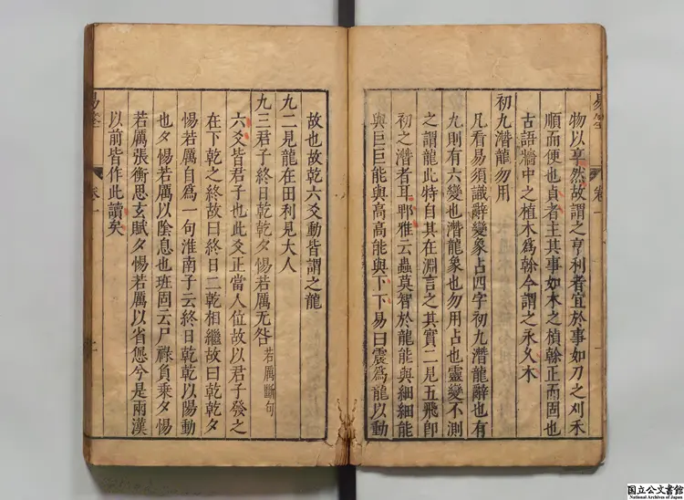 易筌 明万暦40年刊本 易筌 明万暦40年刊本