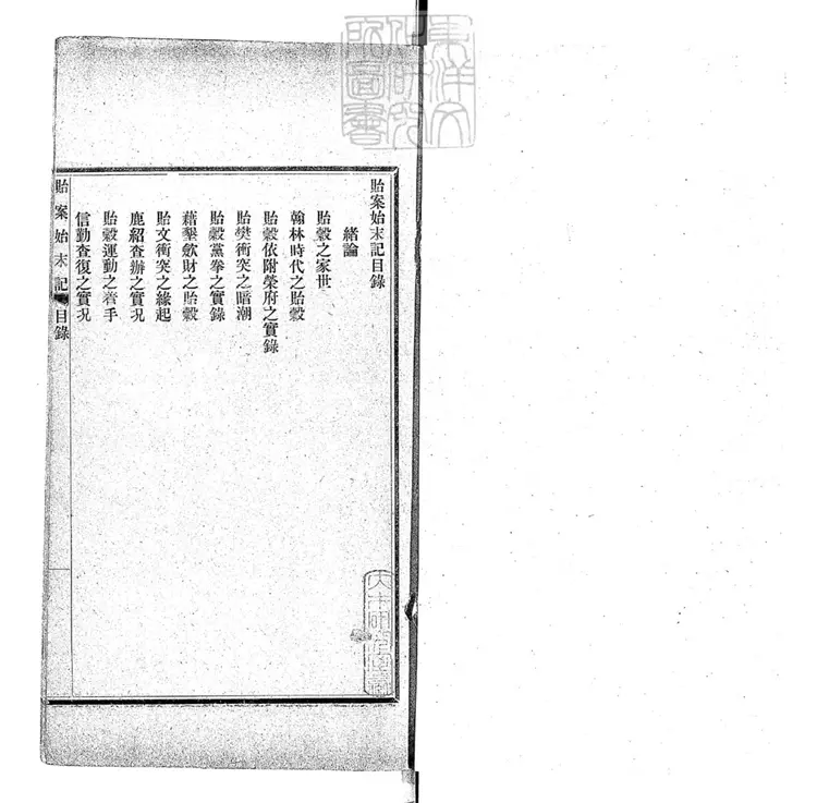 74 貽案始末記一卷 排印本 74 貽案始末記一卷 排印本