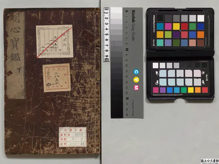 新鍥京板正譌音釈提頭大字明心宝鑑正文 著者王衡校(明)寛永08年刊本 新鍥京板正譌音釈提頭大字明心宝鑑正文 著者王衡校(明)寛永08年刊本