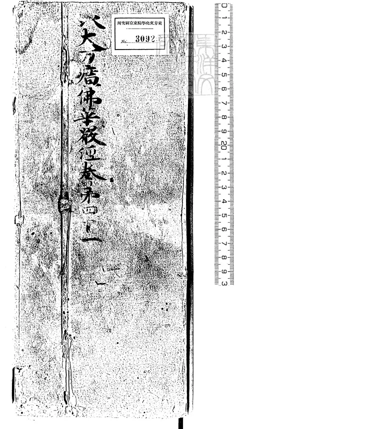 502 大方廣佛華嚴經殘一卷　日本鎌倉刊本