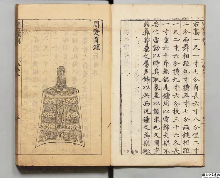 泊如斎重修宣和博古図録  選者王黼（宋）／校訂者程子荘（明）明万暦16年刊本