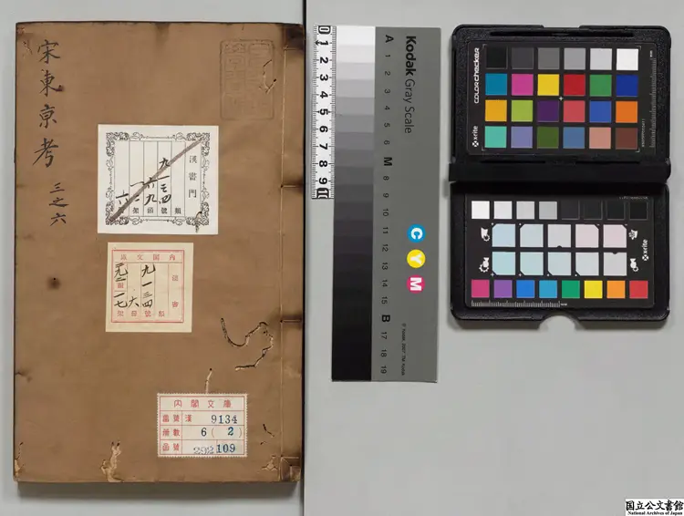 宋東京考  著者周城（清）清乾隆03年刊本