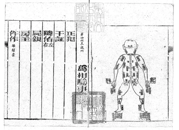 339 刑部題定驗屍圖一卷　刊本