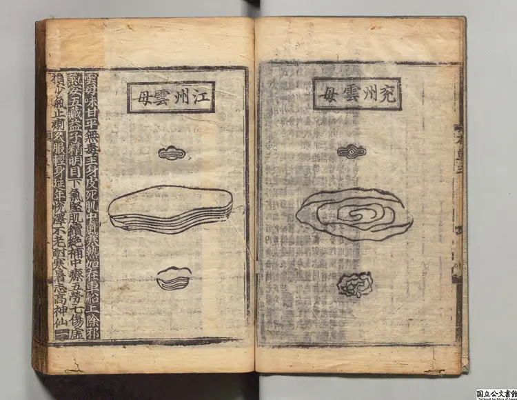 経史証類大観本草  選者唐慎微（宋）／校訂者艾晟（宋）朝鮮刊本