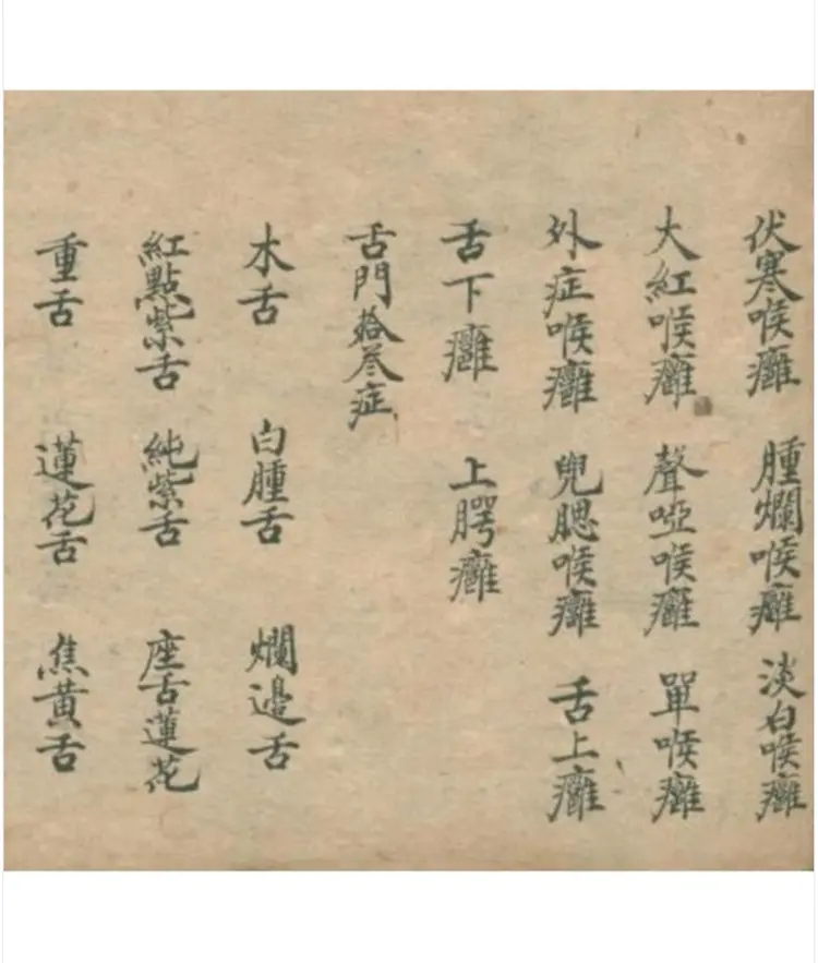 咽喉秘集60页 咽喉秘集60页