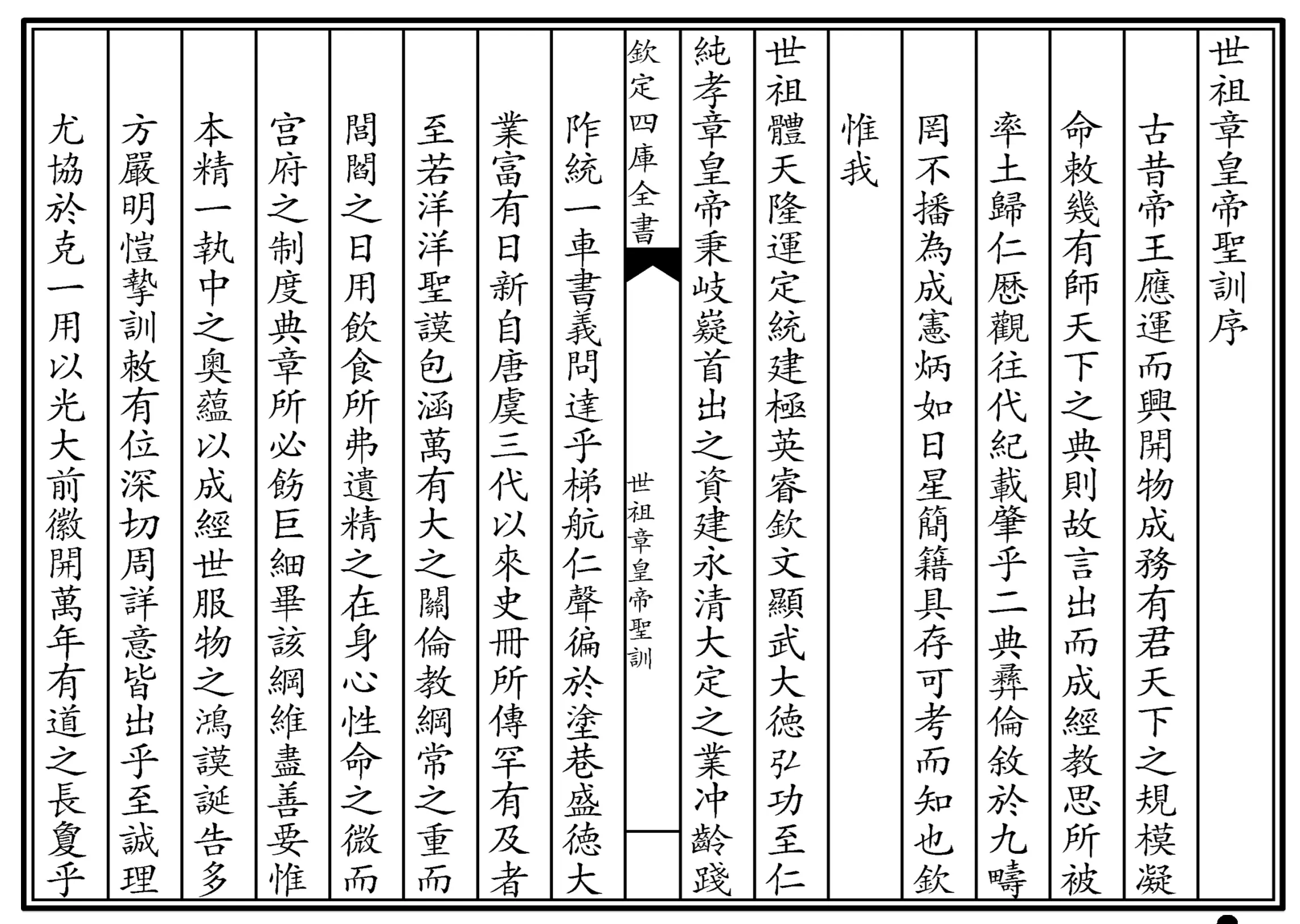 世祖章皇帝圣训(四库本) 世祖章皇帝圣训(四库本)