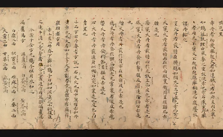 医心方.丹波康赖撰.17.卷十七.总三十卷.十二世纪抄本.东京国立博物馆藏 医心方.丹波康赖撰.17.卷十七.总三十卷.十二世纪抄本.东京国立博物馆藏