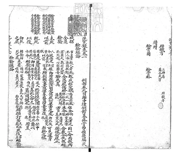 162 洗冤錄表四卷續增一卷　鈔本