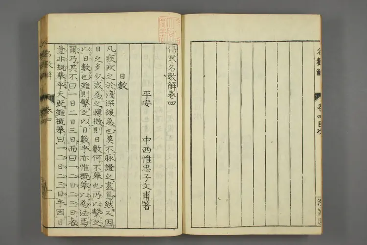 伤寒名数解卷四 伤寒名数解卷四