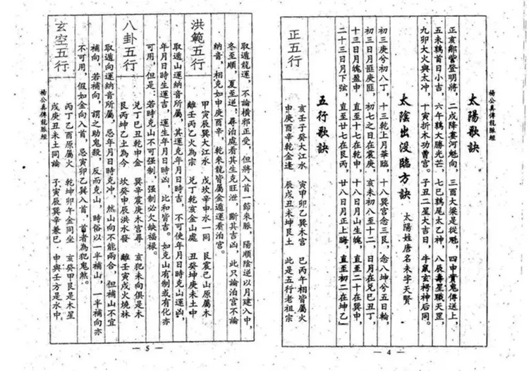 杨公真传龙脉经