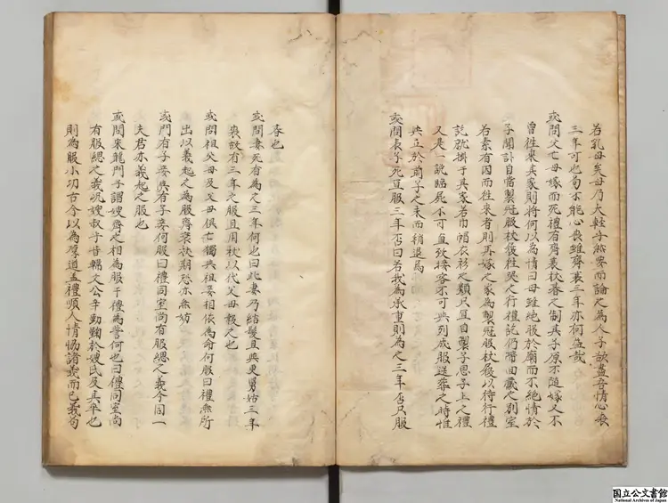 新刊家礼或問須知 選者鄭必着（明）／校訂者王世貞（明）／校訂者王世懋（明）江戸写本