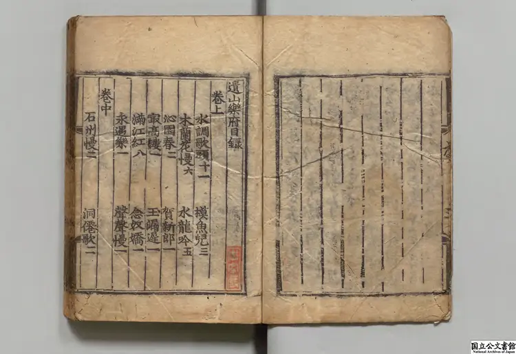 遺山楽府 選者元好問（金）／校訂者李宗準（朝鮮）朝鮮弘治05年刊本（跋刊）