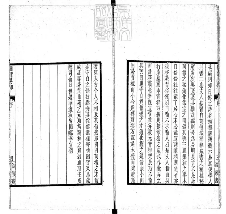 817 曲律易知二卷 飲流齋著叢書之一民國十一年刊本 817 曲律易知二卷 飲流齋著叢書之一民國十一年刊本