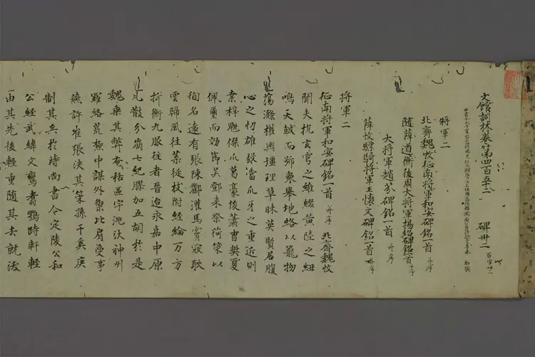 文館詞林. 卷第452  許敬宗 ほか撰