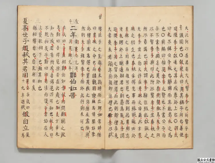 訂正通鑑綱目前編 選者南軒（明）／校訂者楊光訓（明）江戸写本