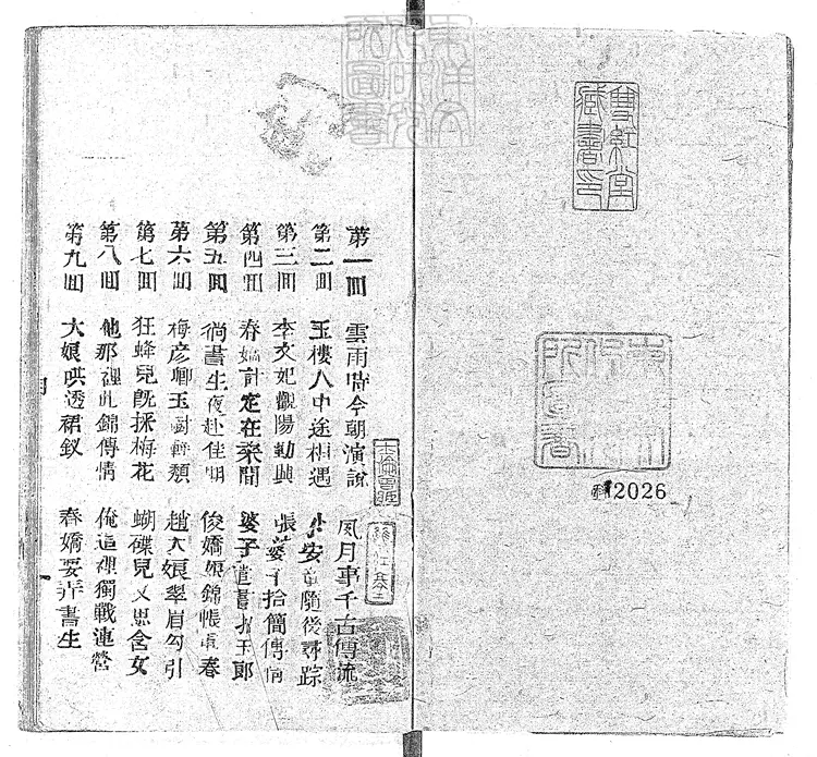 918 浪史四十回　光緒中活字印本