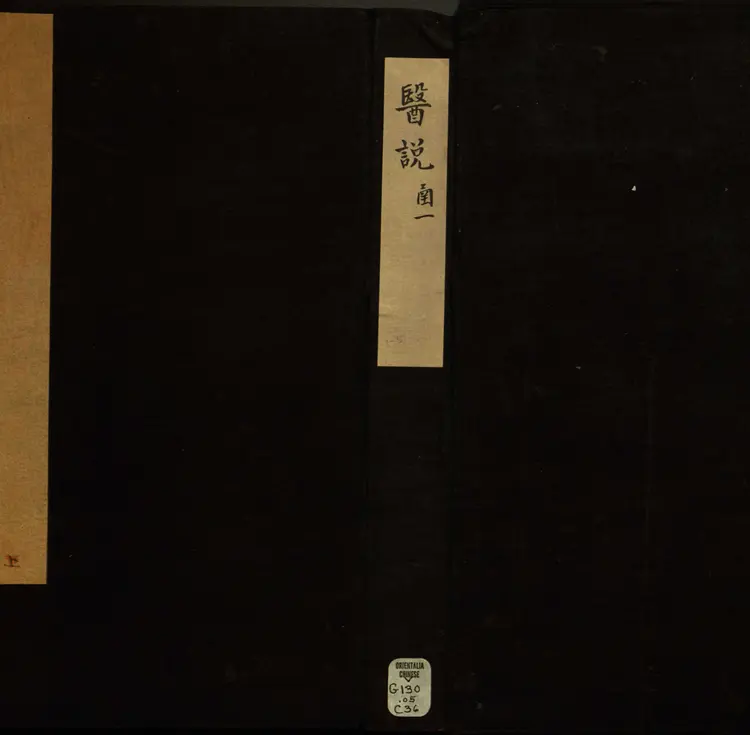 医说.十卷.宋.张杲撰.宋.彭方跋.宋李以制跋.影宋朱墨钞本