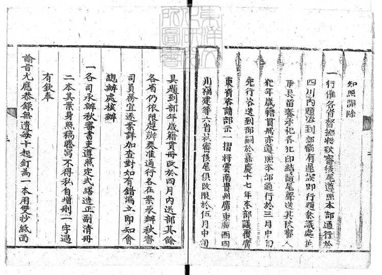 259 秋審處傳知秋審事宜一卷 刊本 259 秋審處傳知秋審事宜一卷 刊本