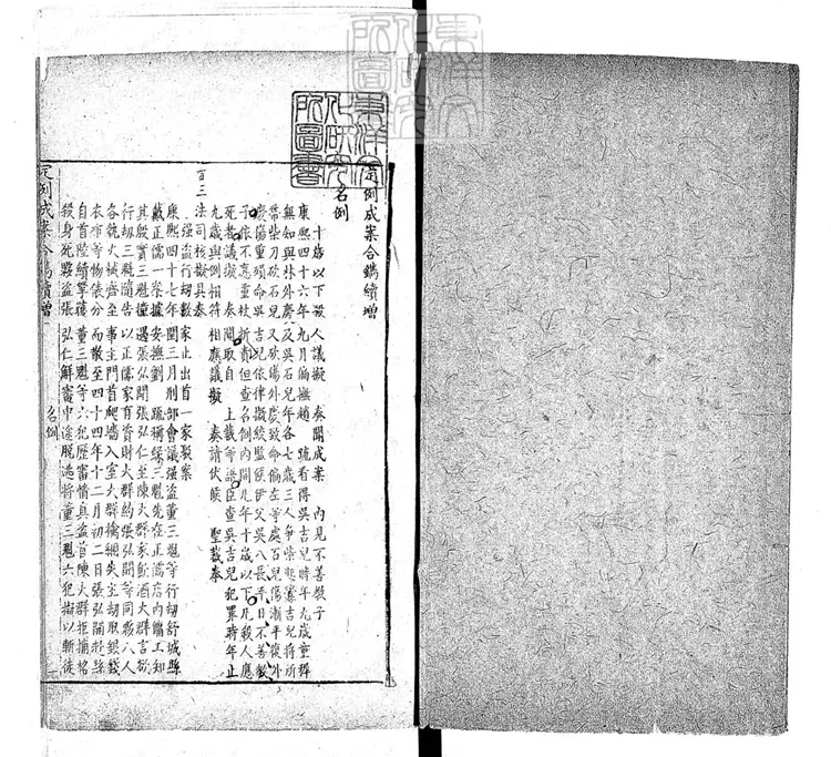 167 定例成案合鐫續增殘不分卷 乾隆中刊本 167 定例成案合鐫續增殘不分卷 乾隆中刊本