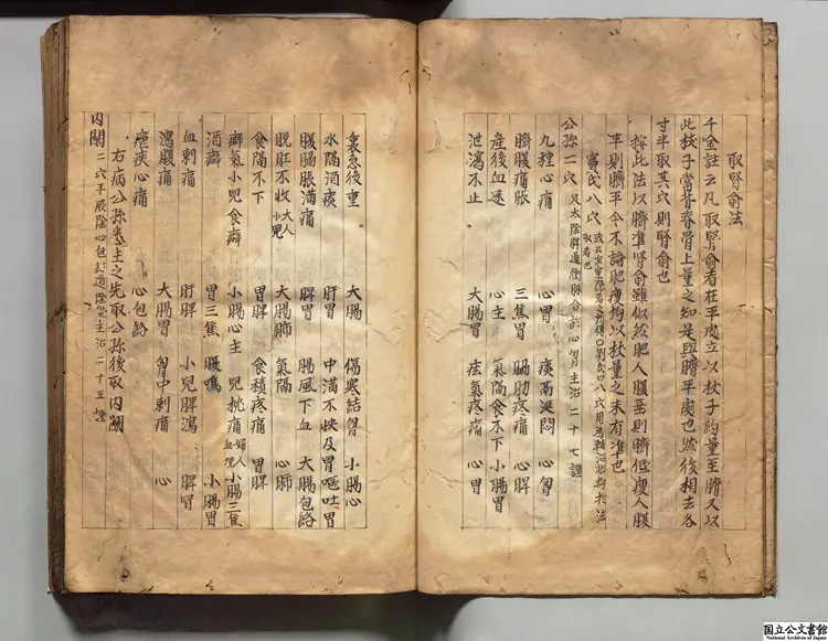 鍼灸聚英 著者高武(明)江戸初写本 鍼灸聚英 著者高武(明)江戸初写本