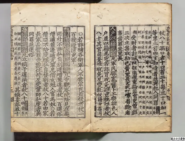 大明律講解 訓点者荻生北渓 朝鮮刊本