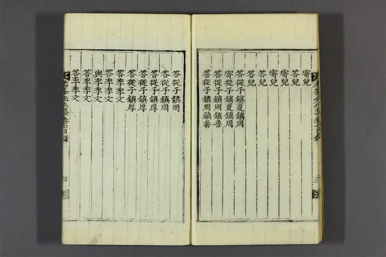 老峯先生文集 卷之1-12  閔鼎重撰