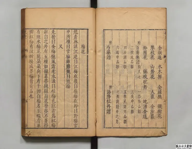 花史左編 著者王路(明)明刊本 花史左編 著者王路(明)明刊本