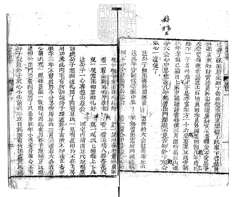 674 新刻桃花菴四卷　光緒二十一年萊州文興成刊本